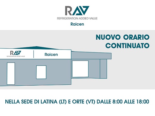 L'orario continuato per la sede di Latina e Orte